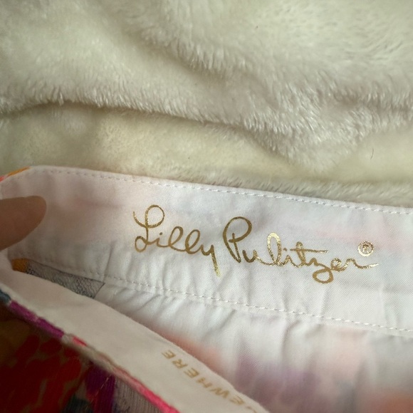 Lilly Pulitzer Buttercup 5” Scallop Shorts Size 2 Bohemian Beach - Picture 3 of 7